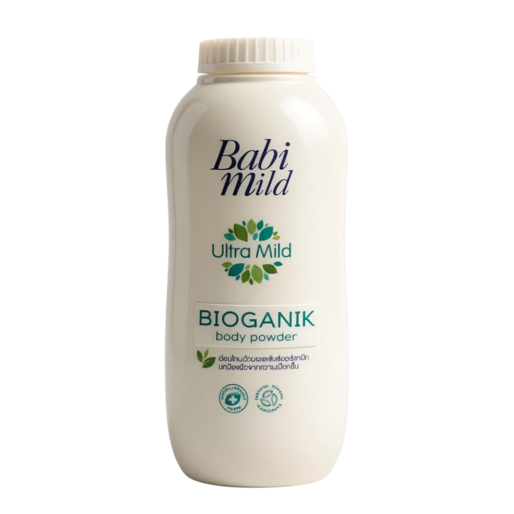 BABI  MILD ULTRA  MILD BIOGANIK BODY POWDER